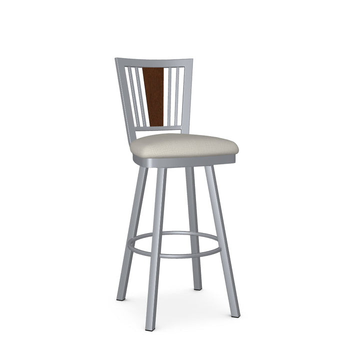 Madison Swivel Bar Stool-Upholstered