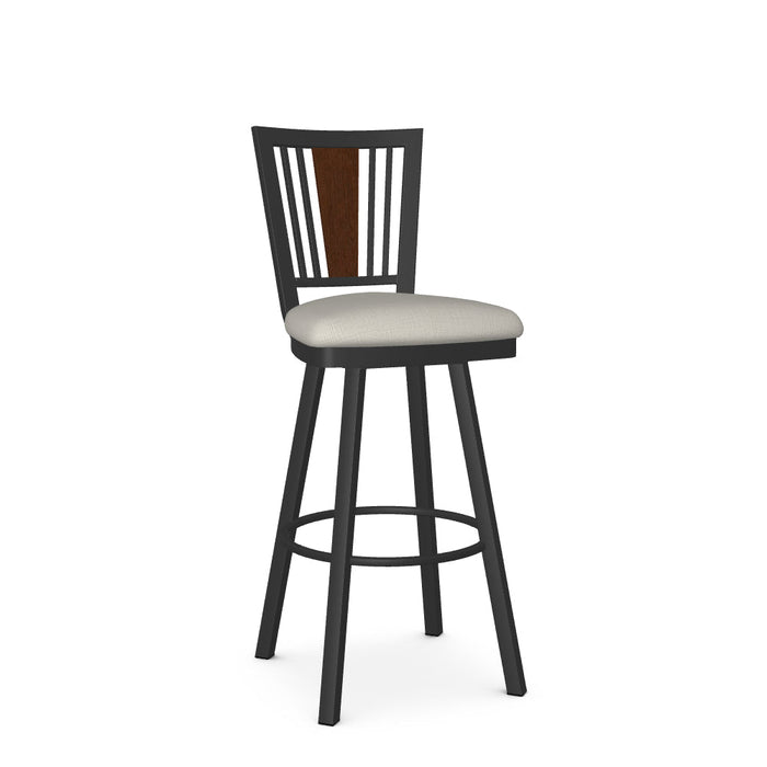 Madison Swivel Bar Stool-Upholstered