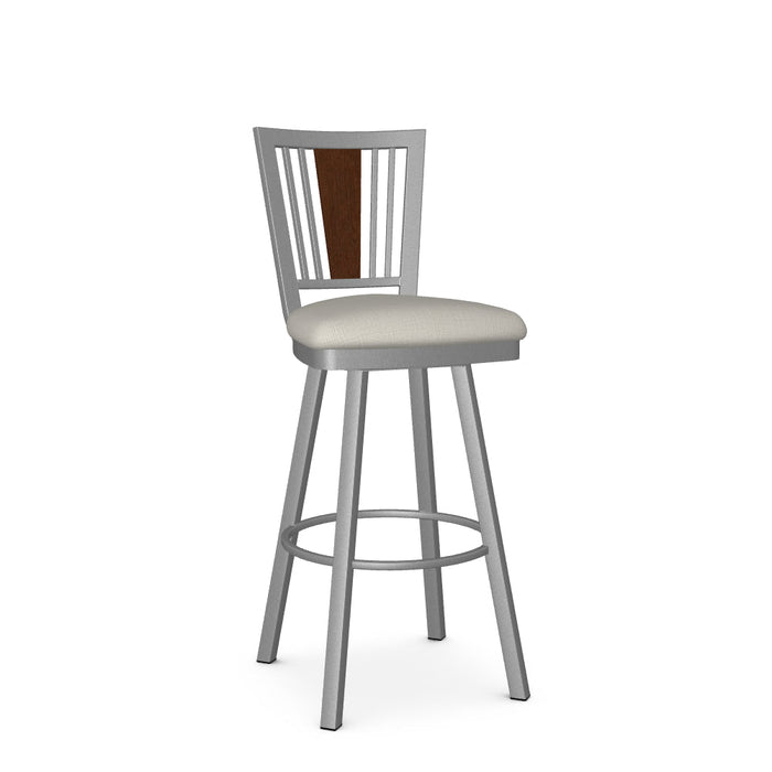 Madison Swivel Bar Stool-Upholstered