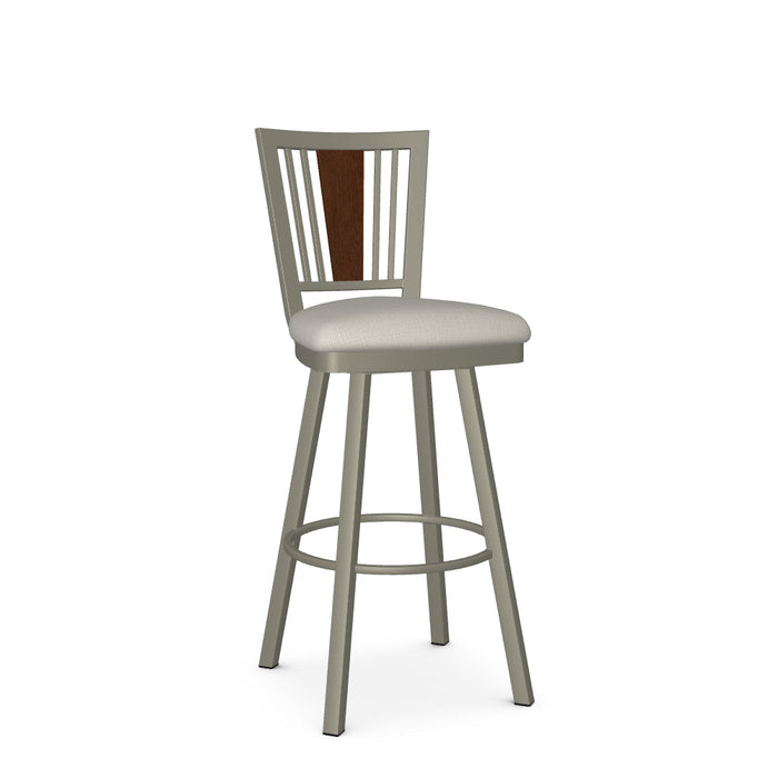 Madison Swivel Bar Stool-Upholstered