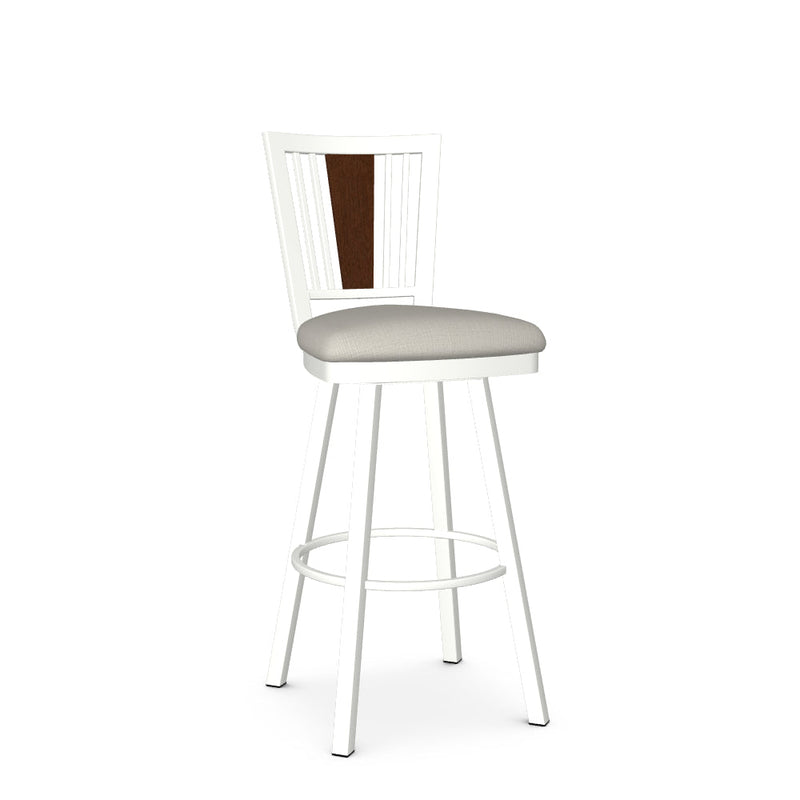 Madison Swivel Bar Stool-Upholstered