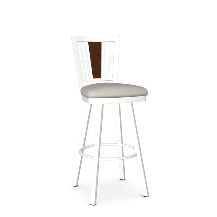 Madison Swivel Bar Stool-Upholstered
