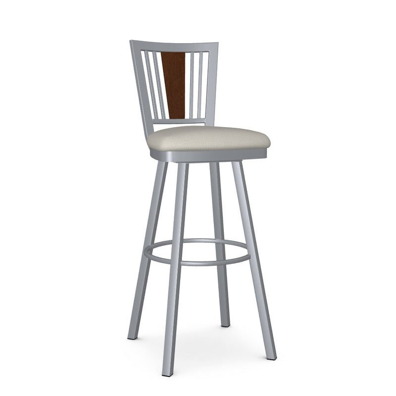 Madison Swivel Spectator Stool-Upholstered
