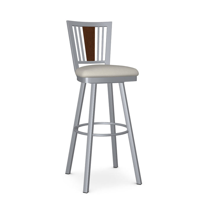 Madison Swivel Spectator Stool-Upholstered