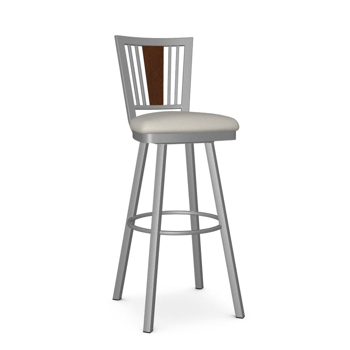 Madison Swivel Spectator Stool-Upholstered