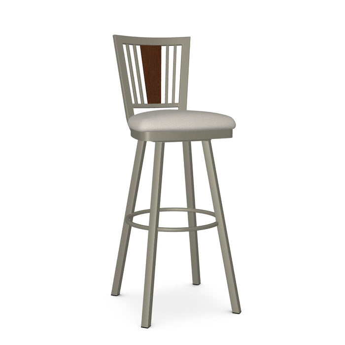 Madison Swivel Spectator Stool-Upholstered
