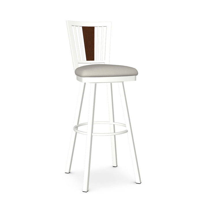 Madison Swivel Spectator Stool-Upholstered