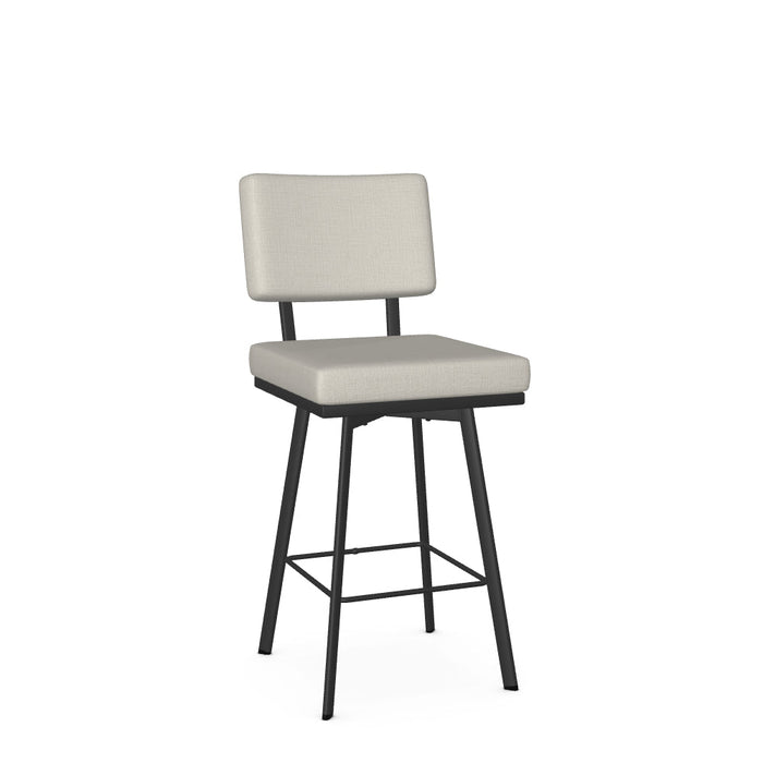 Wesley Swivel Counter Stool-Upholstered
