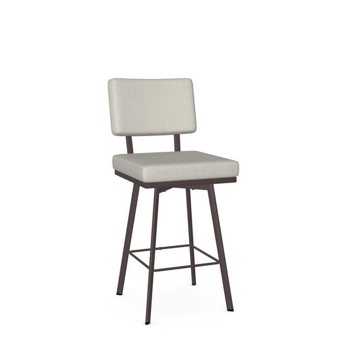 Wesley Swivel Counter Stool-Upholstered
