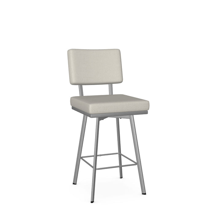 Wesley Swivel Counter Stool-Upholstered