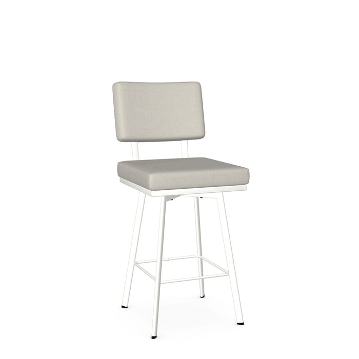 Wesley Swivel Counter Stool-Upholstered