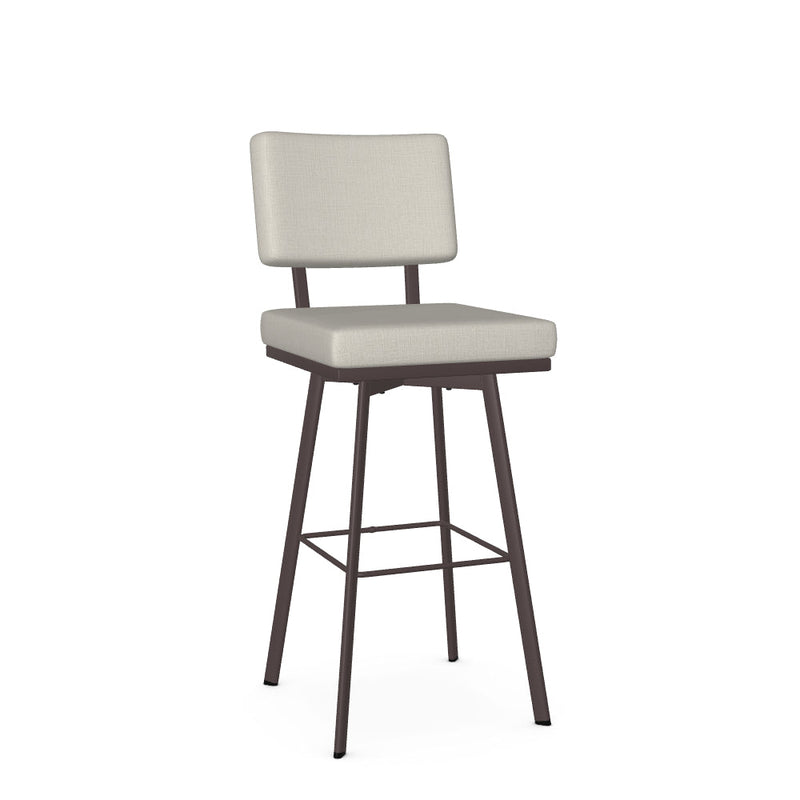 Wesley Swivel Bar Stool-Upholstered