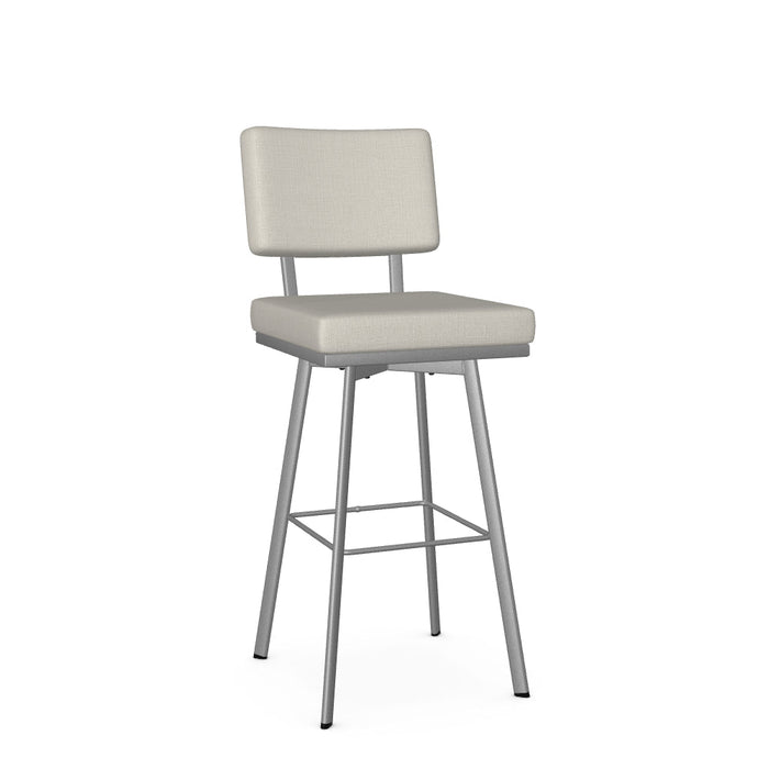 Wesley Swivel Bar Stool-Upholstered