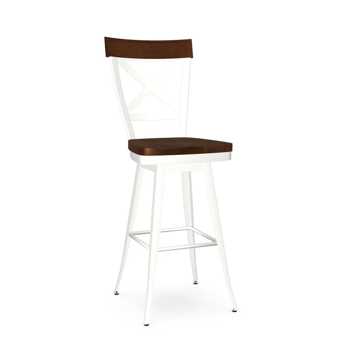 Kyle Swivel Bar Stool- Wood
