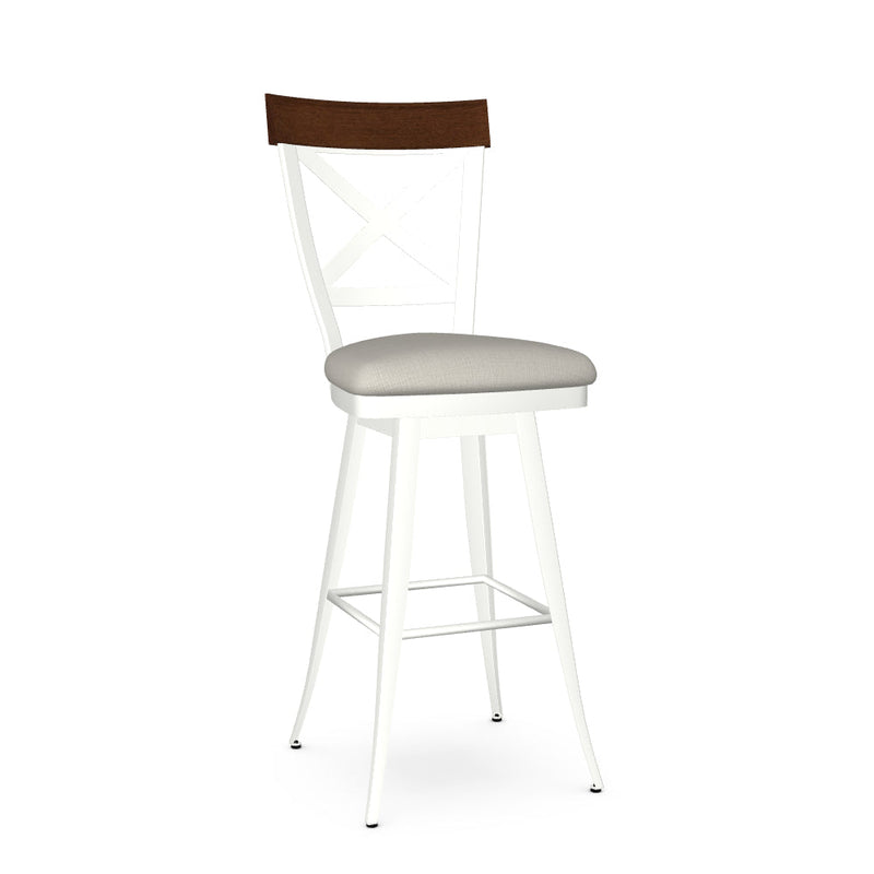 Kyle Swivel Bar Stool-Upholstered