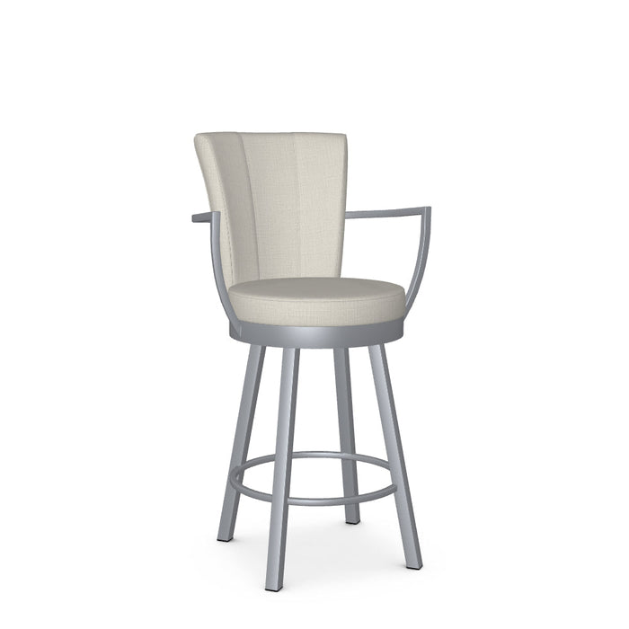 Cardin Swivel Counter Stool - Upholstered
