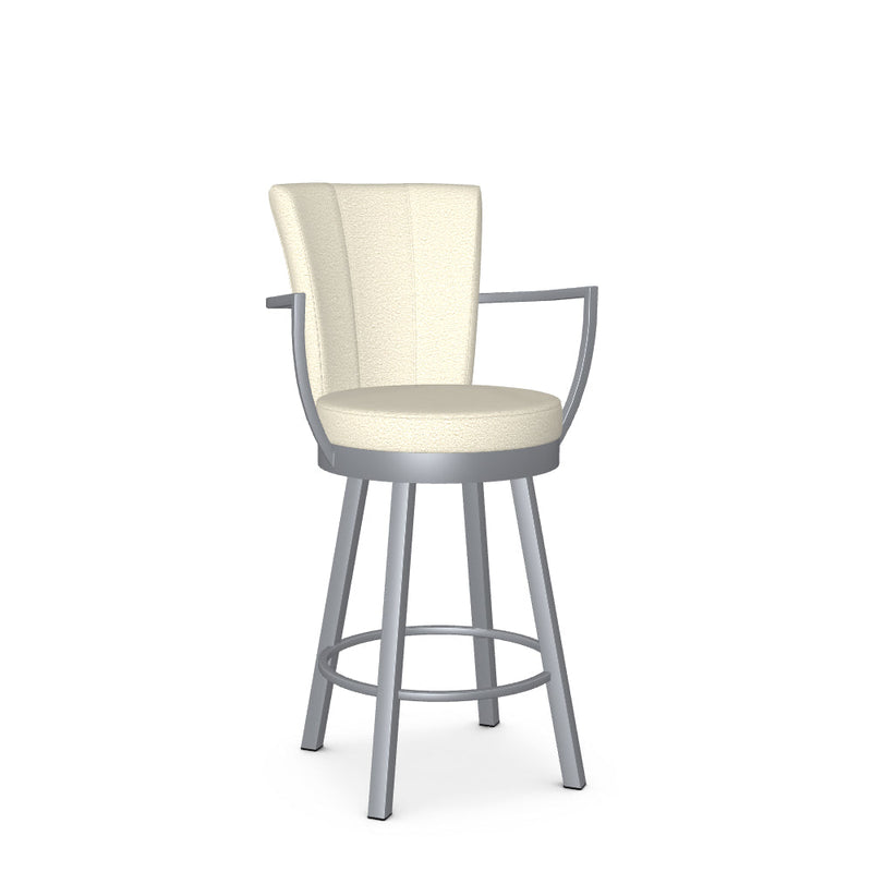 Cardin Swivel Counter Stool - Upholstered
