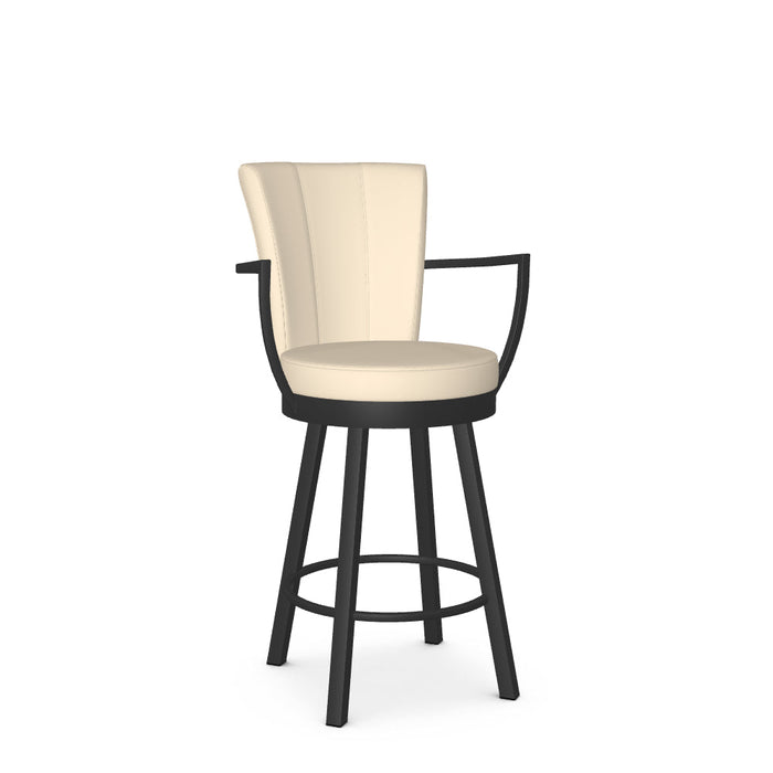 Cardin Swivel Counter Stool - Upholstered