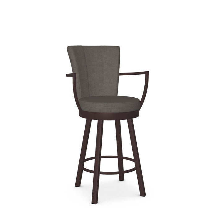 Cardin Swivel Counter Stool - Upholstered