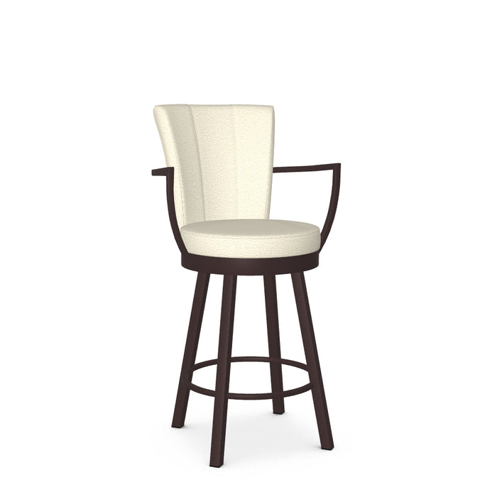 Cardin Swivel Counter Stool - Upholstered