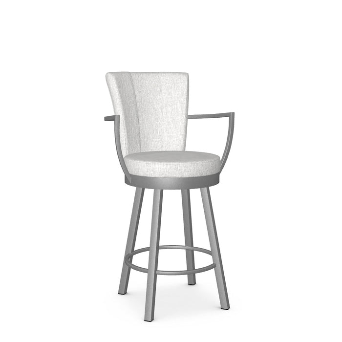 Cardin Swivel Counter Stool - Upholstered
