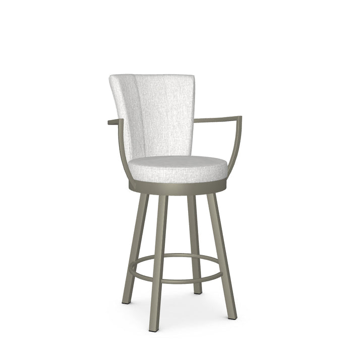 Cardin Swivel Counter Stool - Upholstered