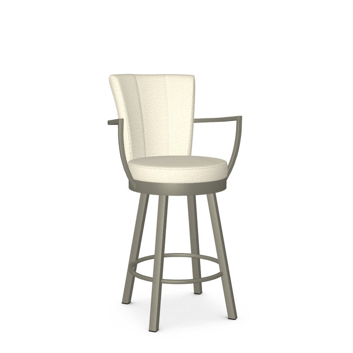 Cardin Swivel Counter Stool - Upholstered