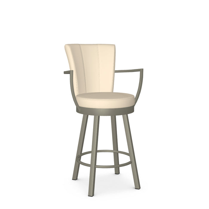 Cardin Swivel Counter Stool - Upholstered
