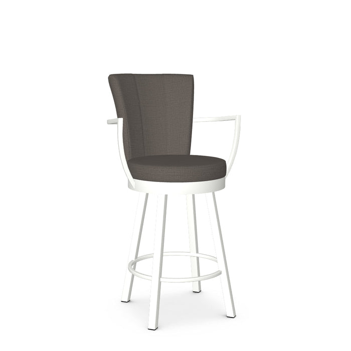 Cardin Swivel Counter Stool - Upholstered