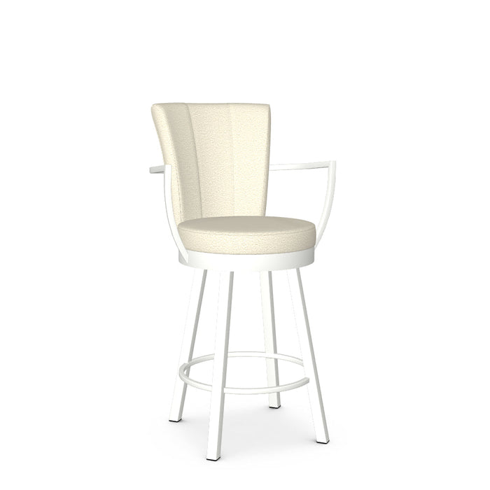 Cardin Swivel Counter Stool - Upholstered