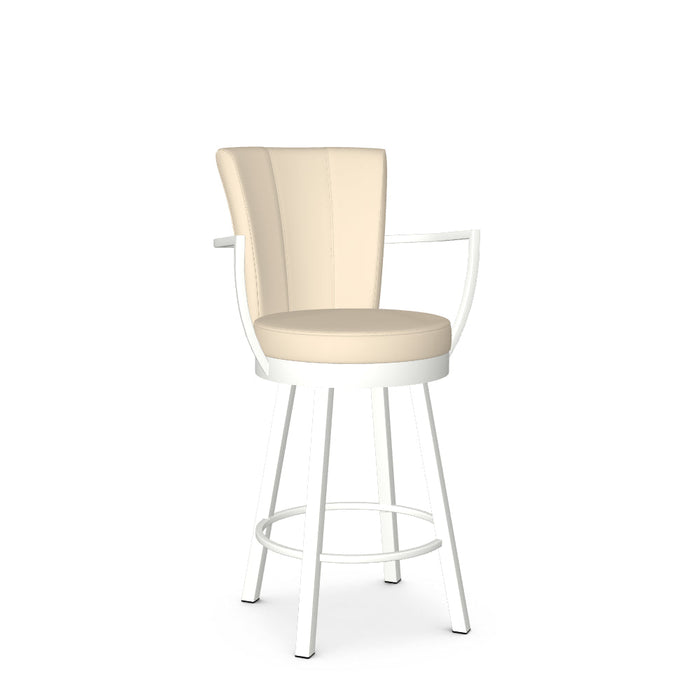 Cardin Swivel Counter Stool - Upholstered