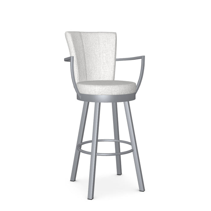 Cardin Swivel Bar Stool - Upholstered