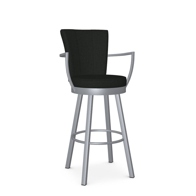 Cardin Swivel Bar Stool - Upholstered