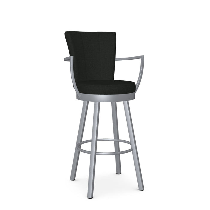 Cardin Swivel Bar Stool - Upholstered