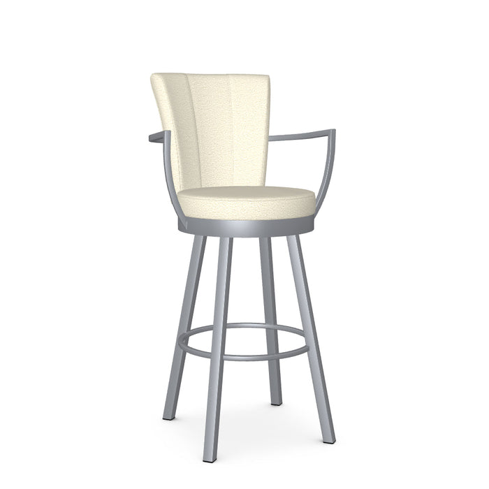 Cardin Swivel Bar Stool - Upholstered