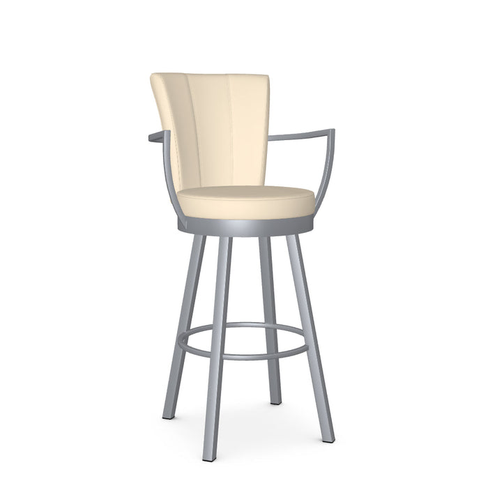 Cardin Swivel Bar Stool - Upholstered