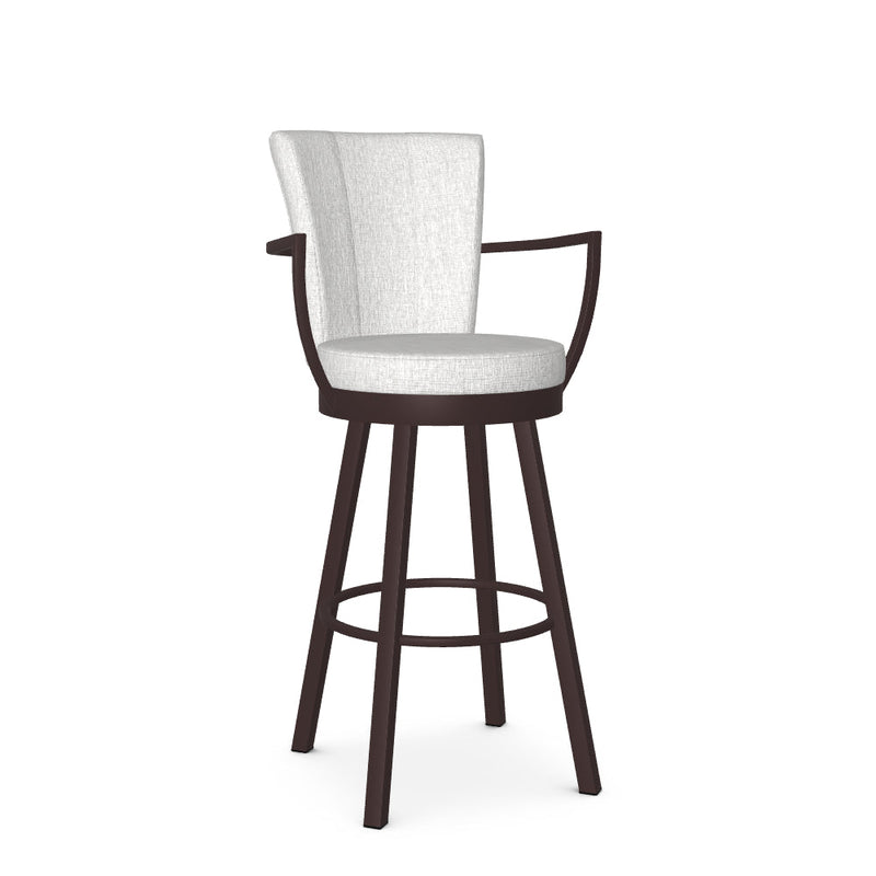 Cardin Swivel Bar Stool - Upholstered