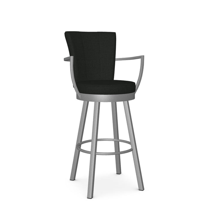 Cardin Swivel Bar Stool - Upholstered