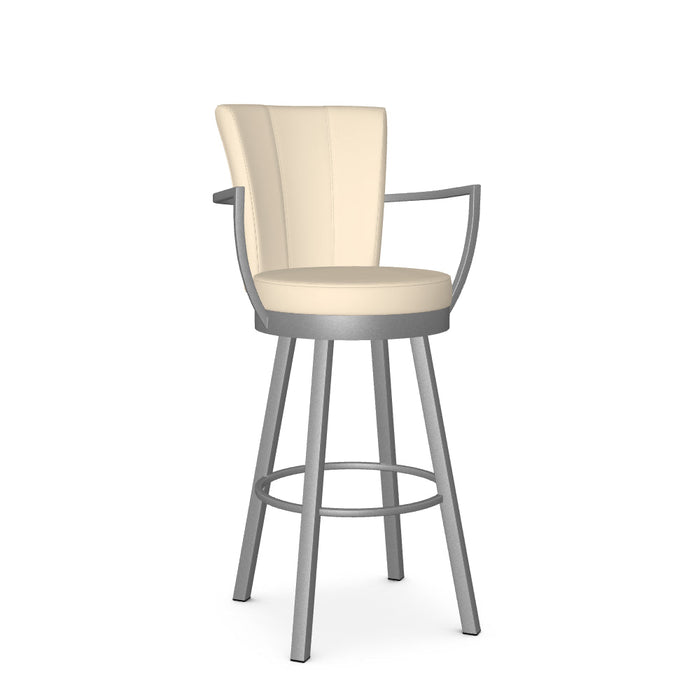 Cardin Swivel Bar Stool - Upholstered