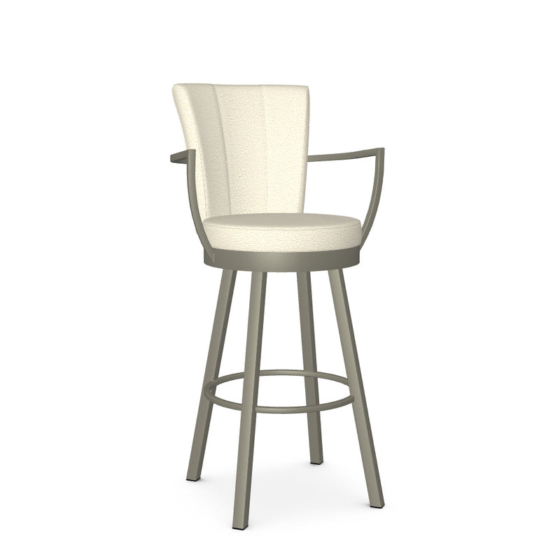 Cardin Swivel Bar Stool - Upholstered