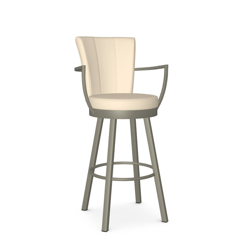 Cardin Swivel Bar Stool - Upholstered