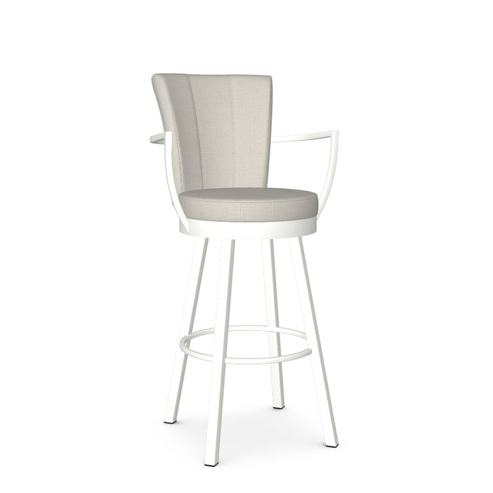 Cardin Swivel Bar Stool - Upholstered