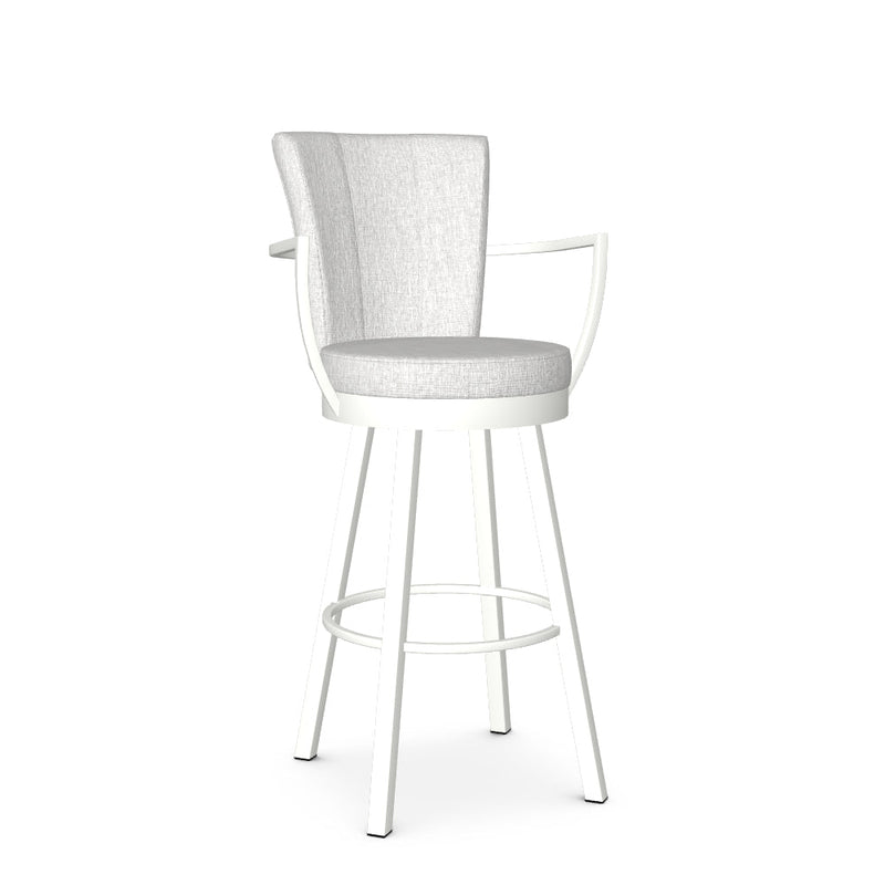 Cardin Swivel Bar Stool - Upholstered