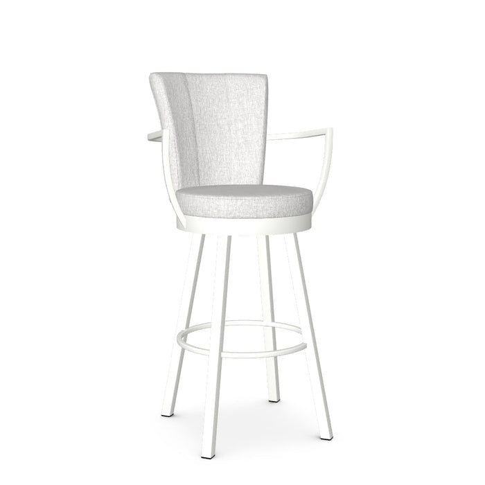 Cardin Swivel Bar Stool - Upholstered
