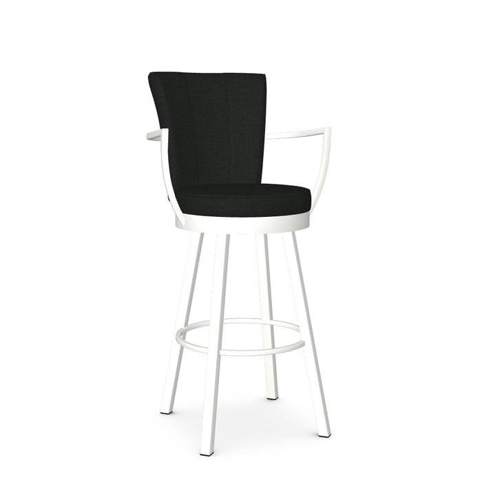 Cardin Swivel Bar Stool - Upholstered