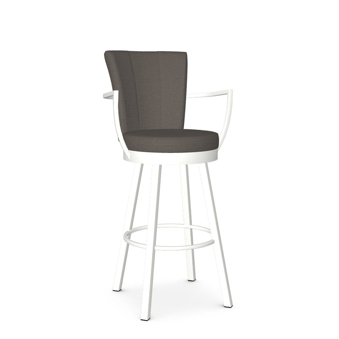 Cardin Swivel Bar Stool - Upholstered