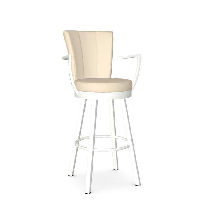 Cardin Swivel Bar Stool - Upholstered