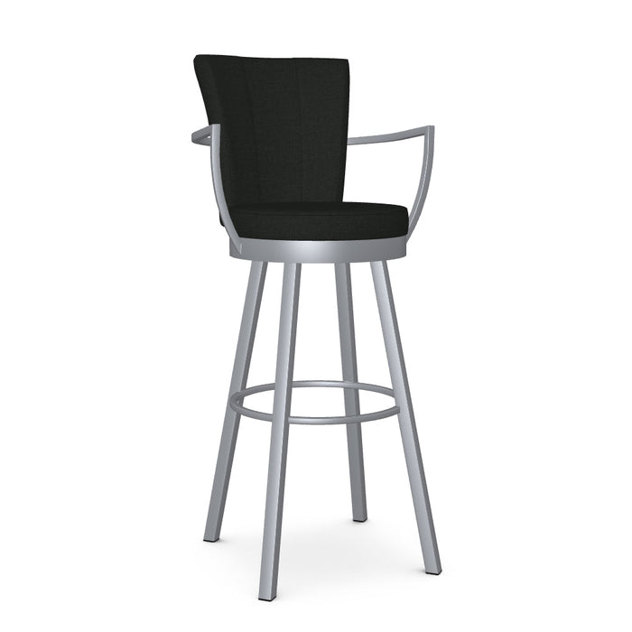 Cardin Swivel Spectator Stool - Upholstered