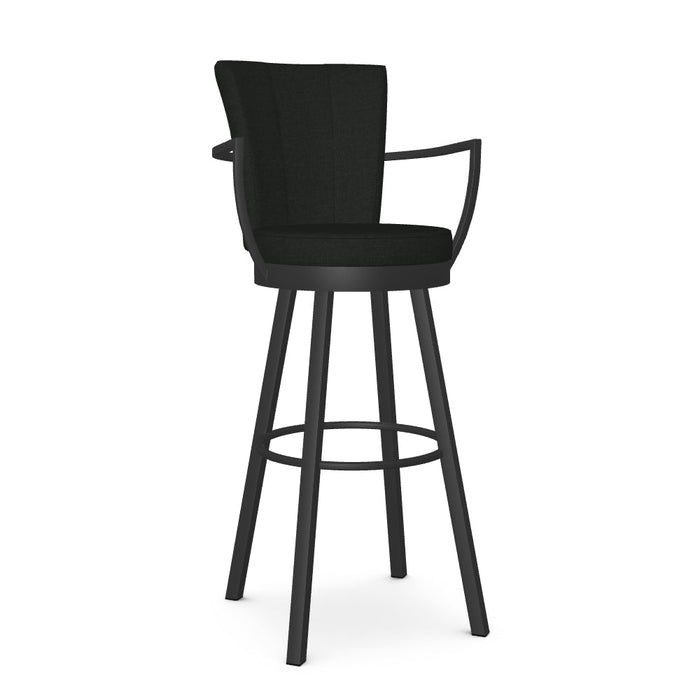 Cardin Swivel Spectator Stool - Upholstered