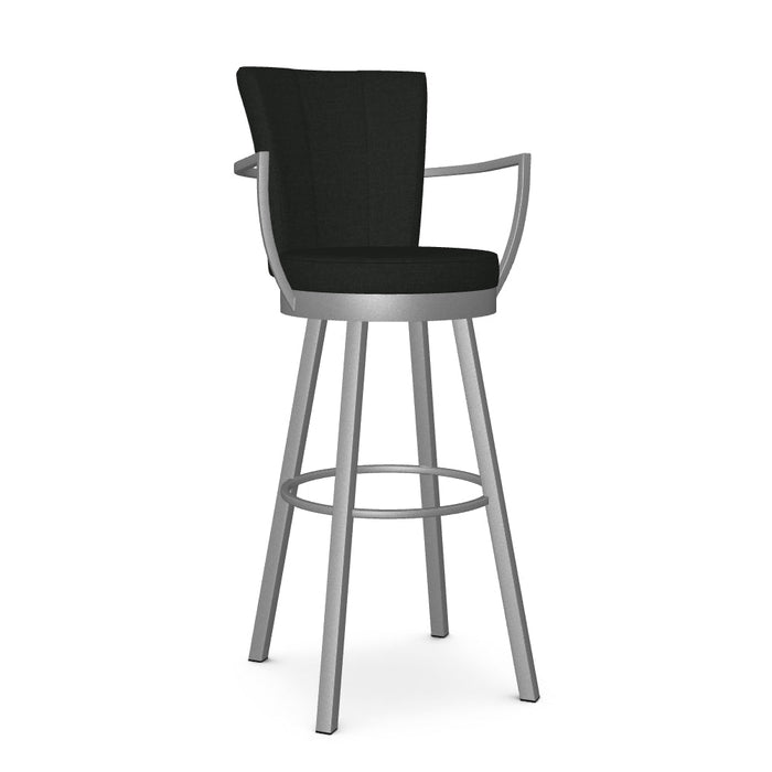 Cardin Swivel Spectator Stool - Upholstered